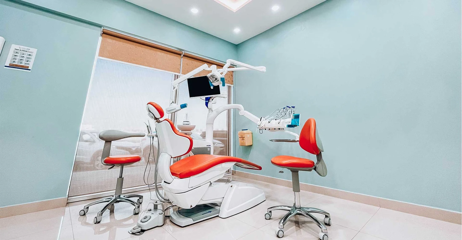 A treatment room at Starry Smile Dental Centre