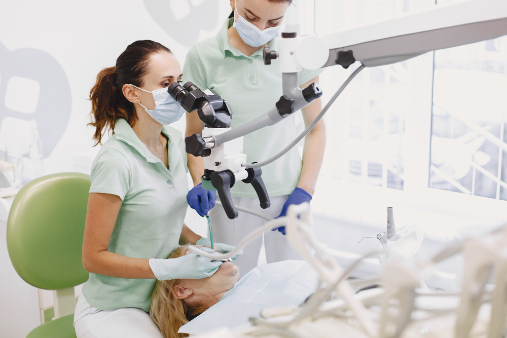 woman-having-dental-treatment-dentist-s-office-woman-is-being-treated-teeth
